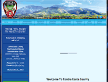 Tablet Screenshot of cccfpd.org